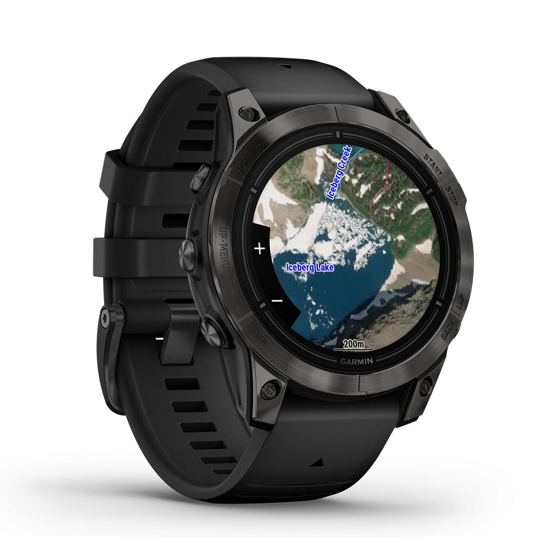 epix Pro (Gen 2) エピックスプロ 47mm, Sapphire, Carbon Gray DLC Titanium with Black Band 010-02803-52