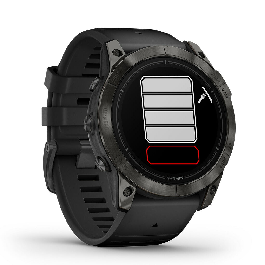 epix Pro (Gen 2) エピックスプロ 51mm, Sapphire, Carbon Gray DLC Titanium with Black Band 010-02804-51