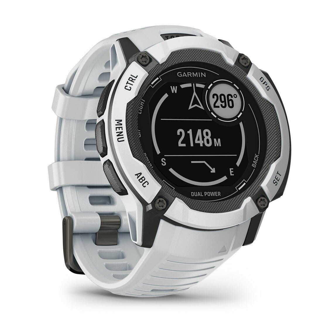 Instinct 2X Dual Power Whitestone インスティンクト 2 デュアルパワー ホワイトストーン 010-02805-42