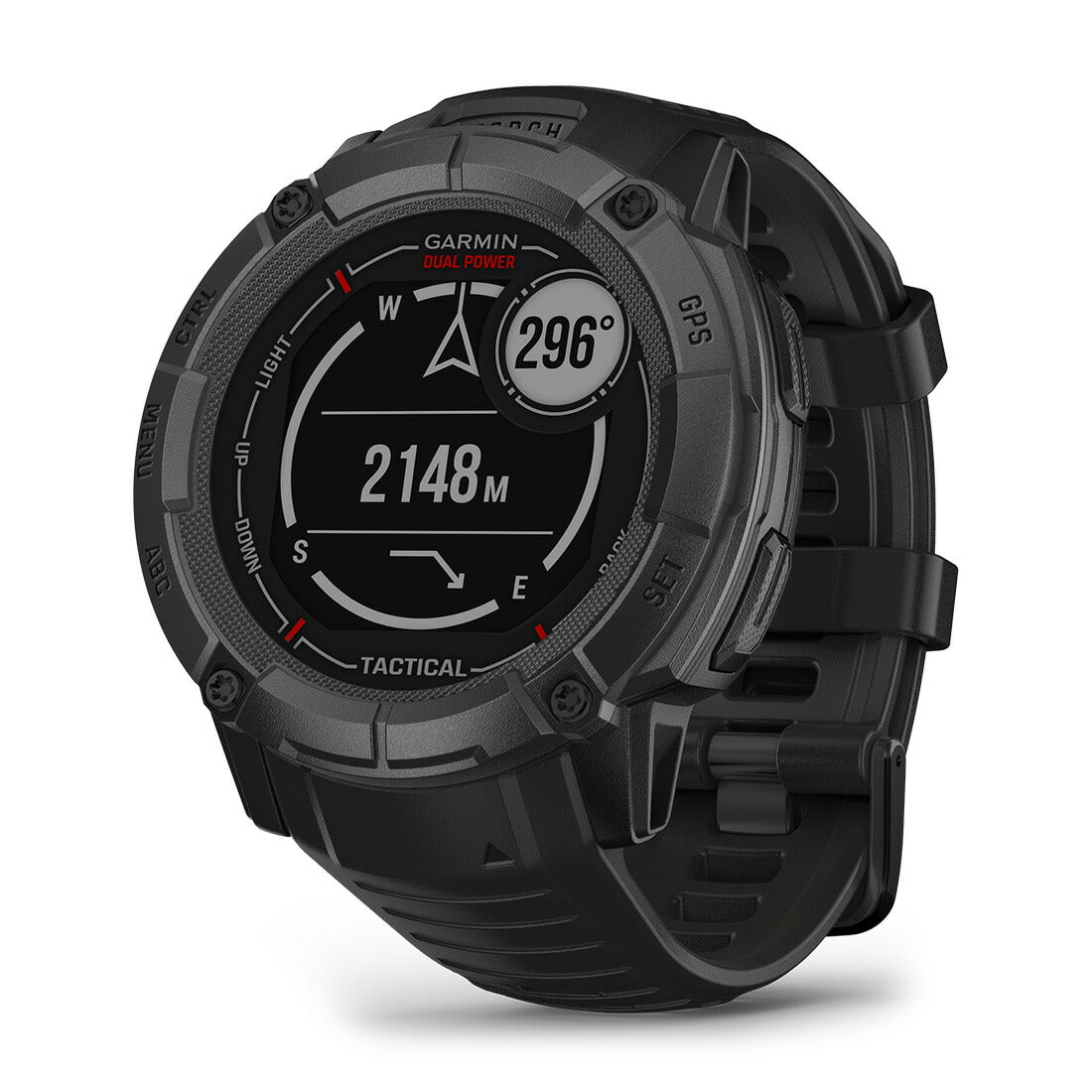 Instinct 2X Dual Power Tactical Edition Black インスティンクト 2 デュアルパワー タクティカルエディション ブラック 010-02805-72