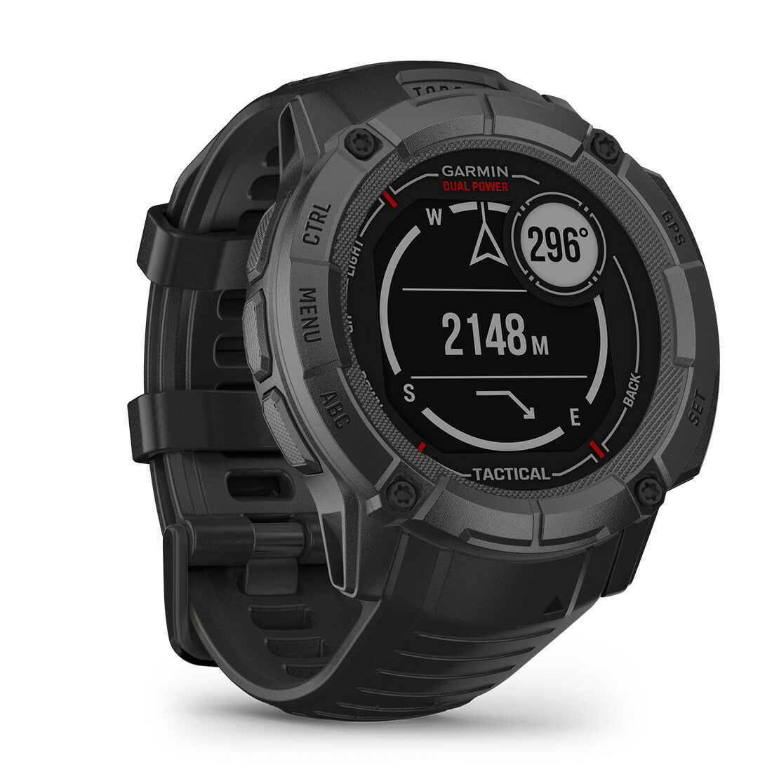 Instinct 2X Dual Power Tactical Edition Black インスティンクト 2 デュアルパワー タクティカルエディション ブラック 010-02805-72