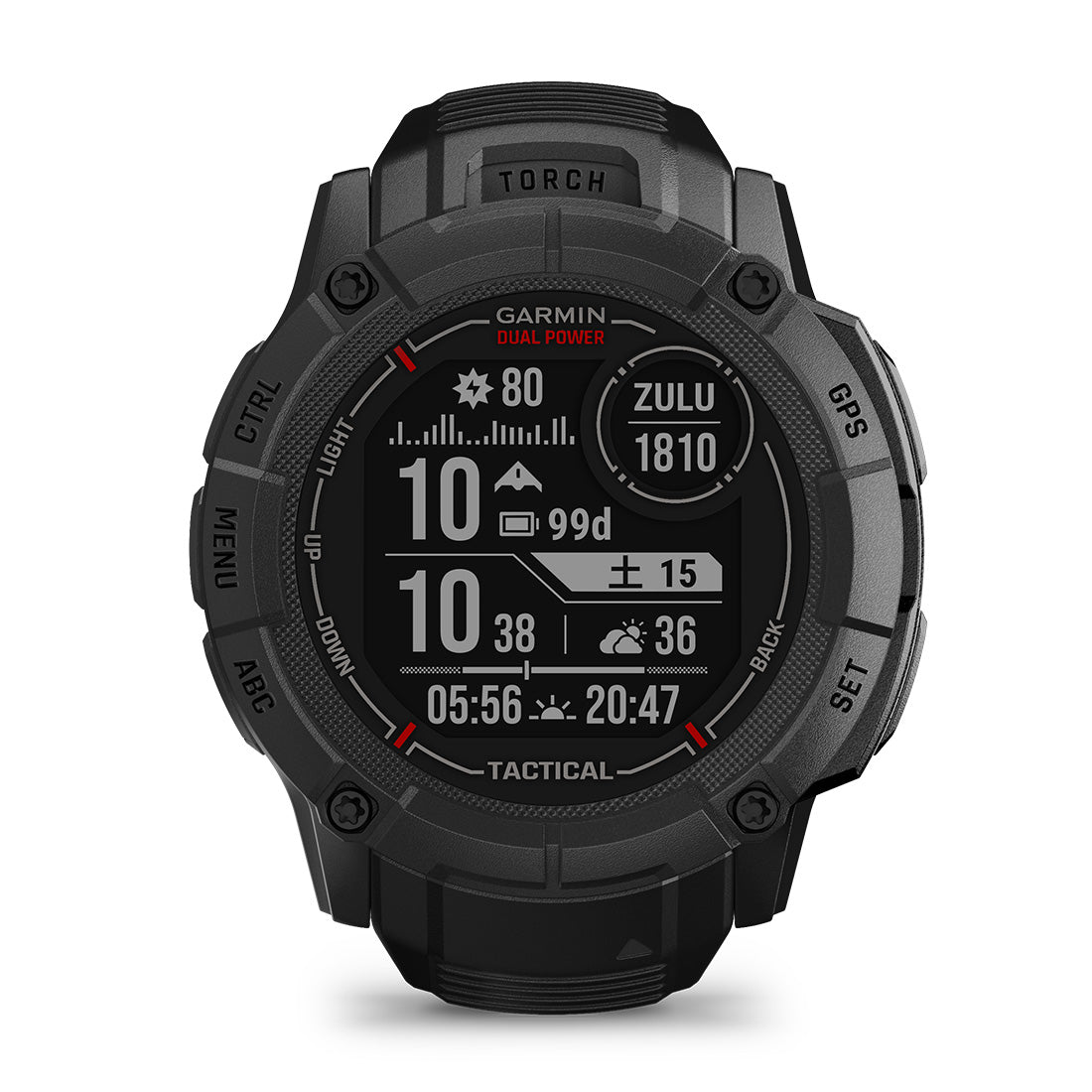 Instinct 2X Dual Power Tactical Edition Black インスティンクト 2 デュアルパワー タクティカルエディション ブラック 010-02805-72