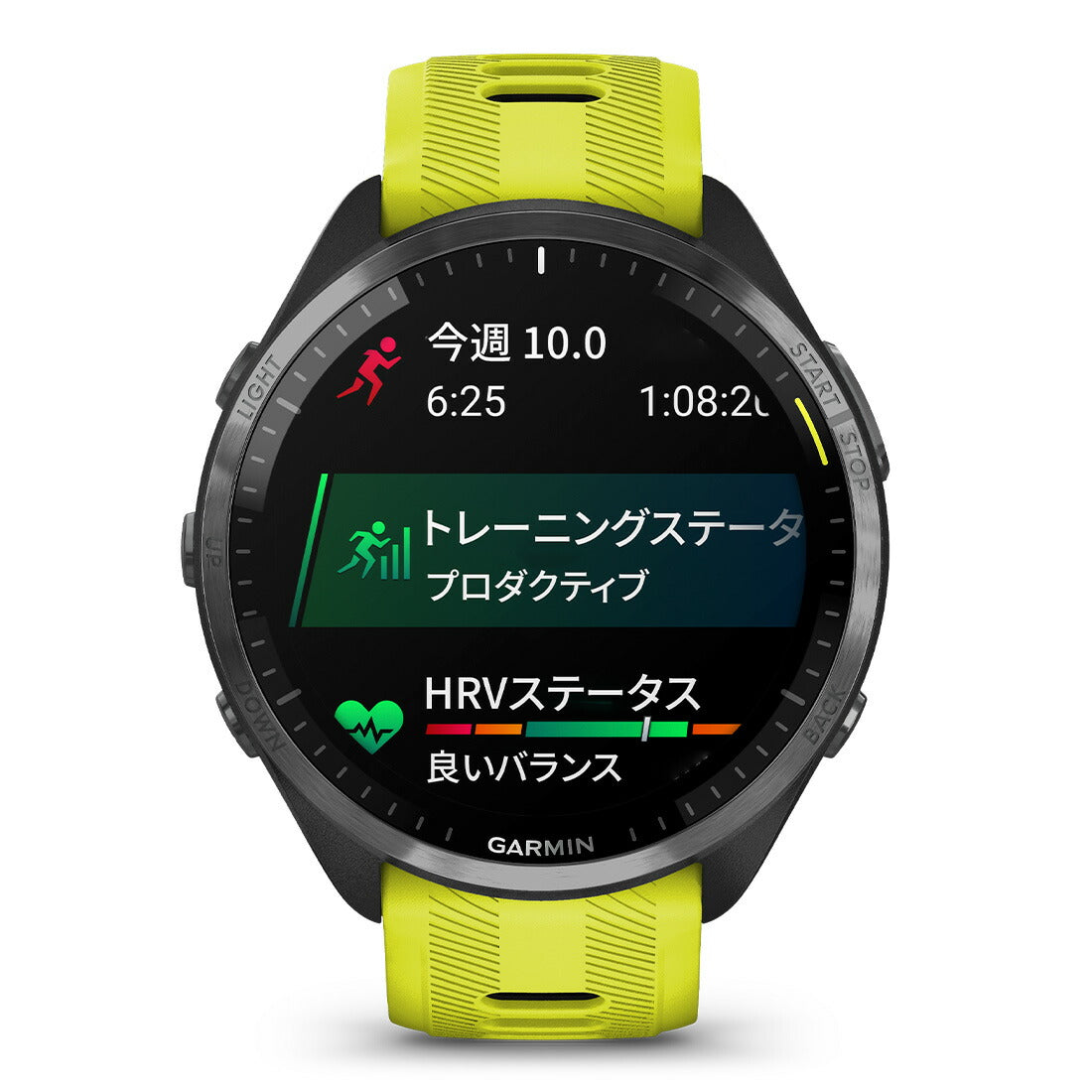 Forerunner 965 (フォアランナー) Amp Yellow 010-02809-62｜ガーミン 