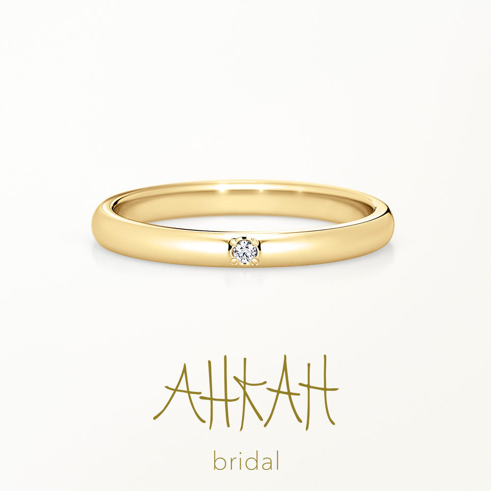 [Wedding ring] Selman ring diamond 1P