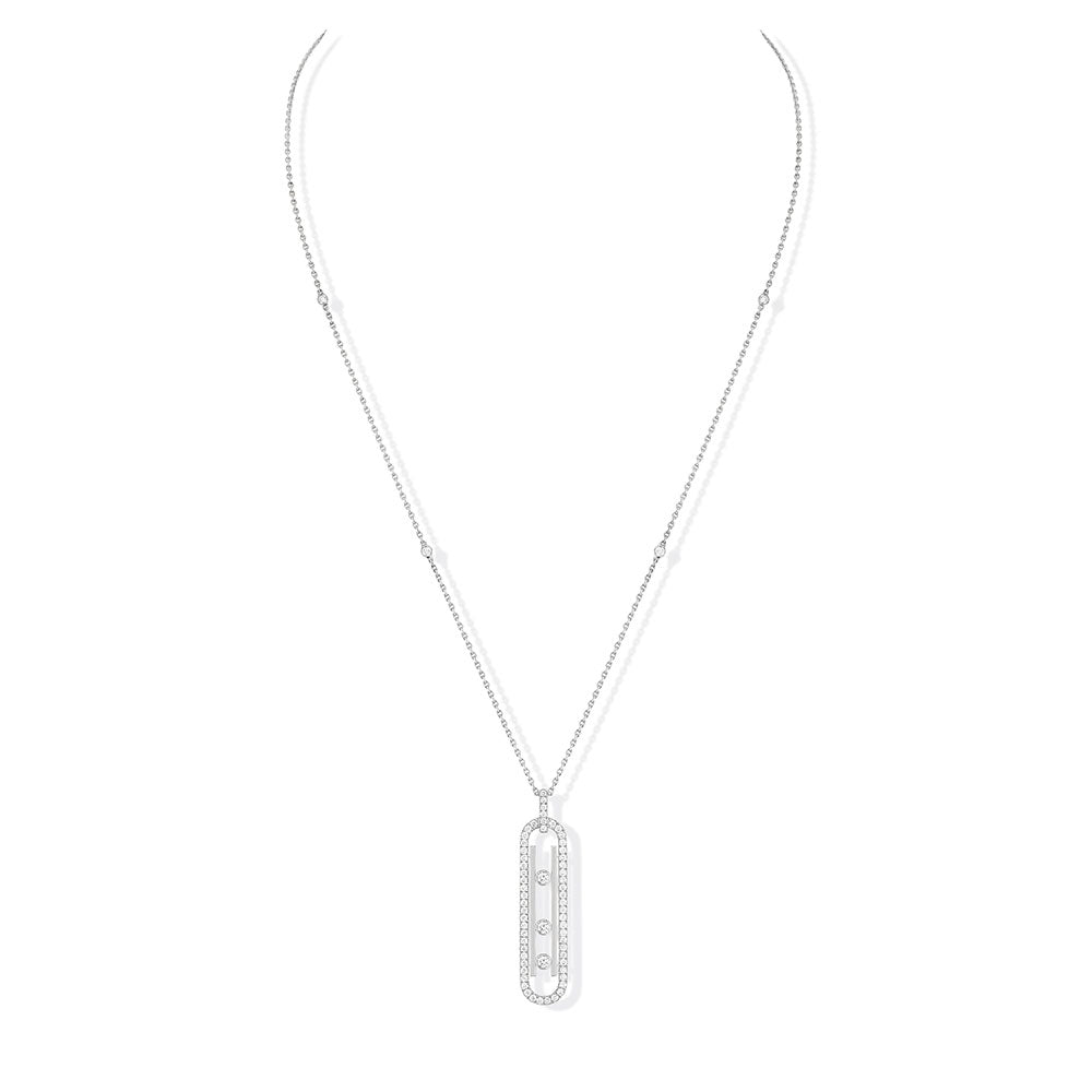 MESSIKA/メシカ ムーヴ テンス ダイヤモンド ネックレス 10032-WG