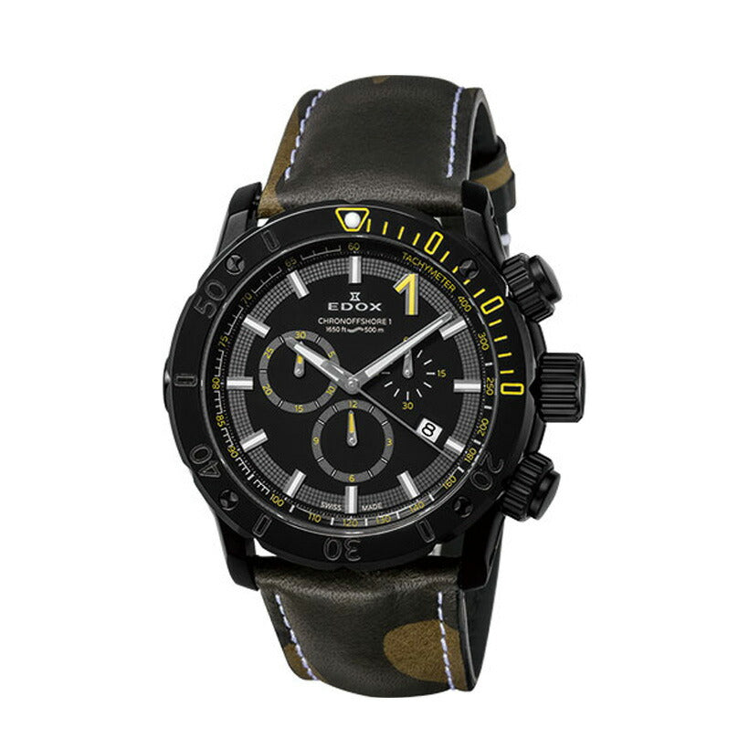 クロノオフショア1クロノグラフ デイト表示