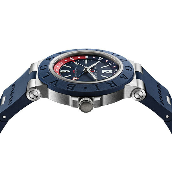 ブルガリ アルミニウム GMT ウォッチ 103554