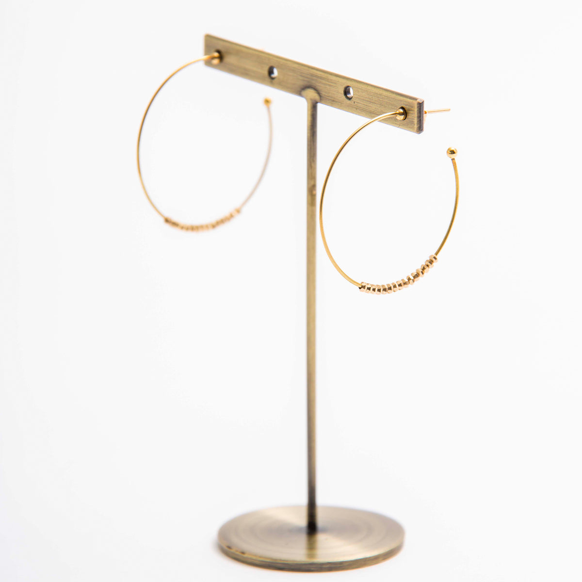 時の砂フープピアス S サイズ