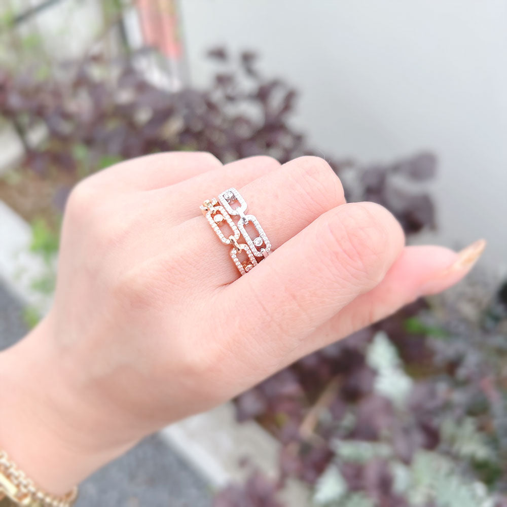 ムーヴ ウノ パヴェ エタニティリング