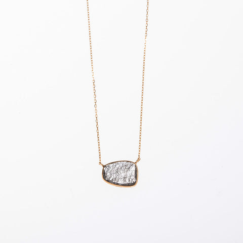Organic gems necklace size M