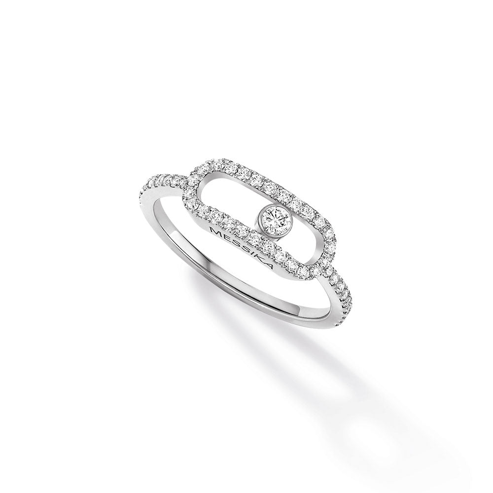 メシカ ムーヴ ウノ パヴェ リングL(12113-WG)