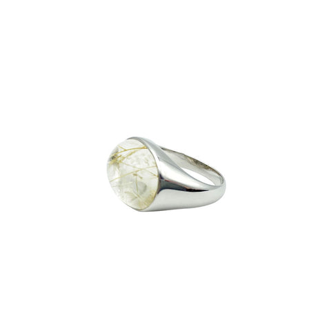 Signature Collection Ring M Size Oval Horizontal
