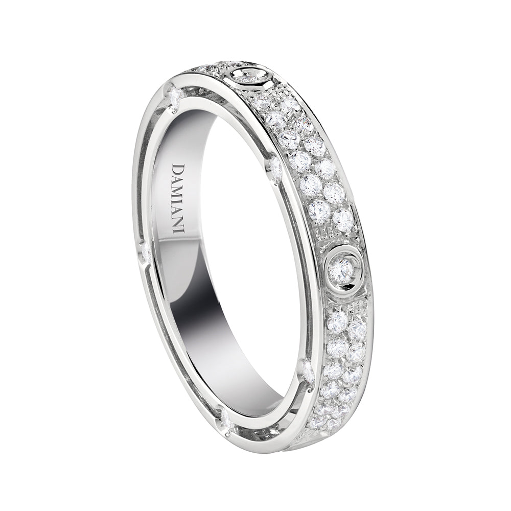 ディ・サイド パヴェ リング