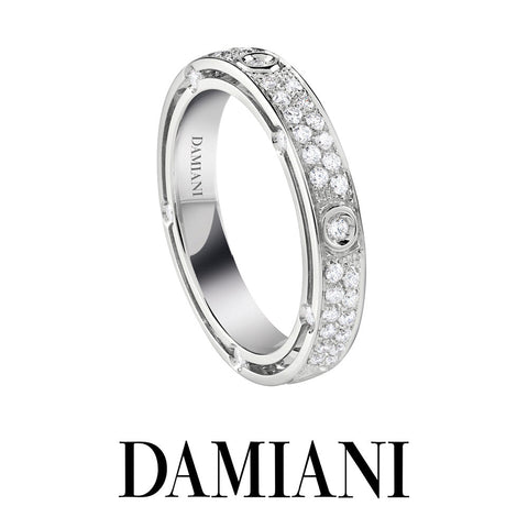 [Wedding Ring] D.SIDE D Side Pave Wedding Ring