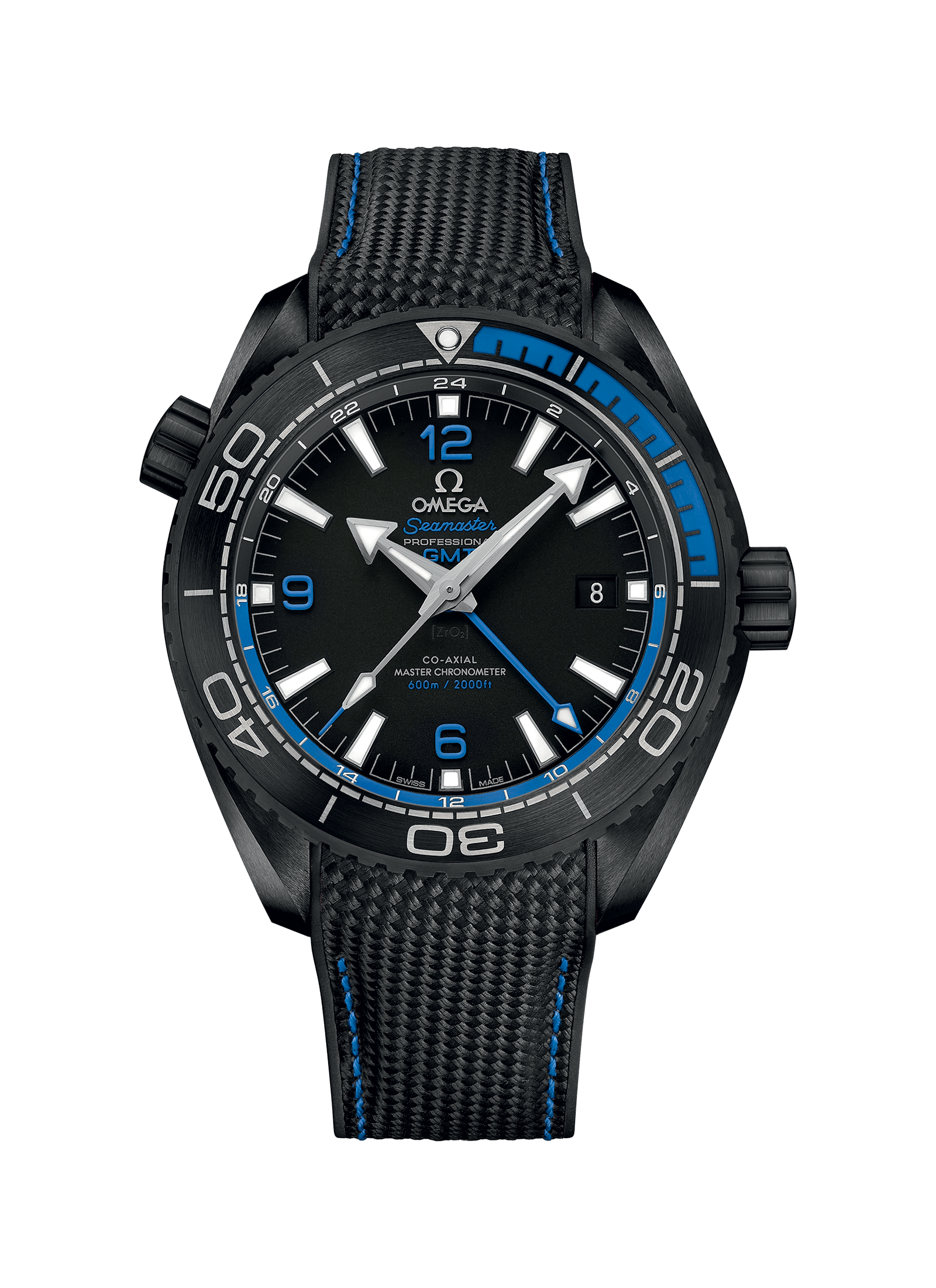 Planet Ocean Master Chronometer GMT 45.5MM Deep Black