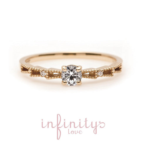 [engagement ring] ribbon