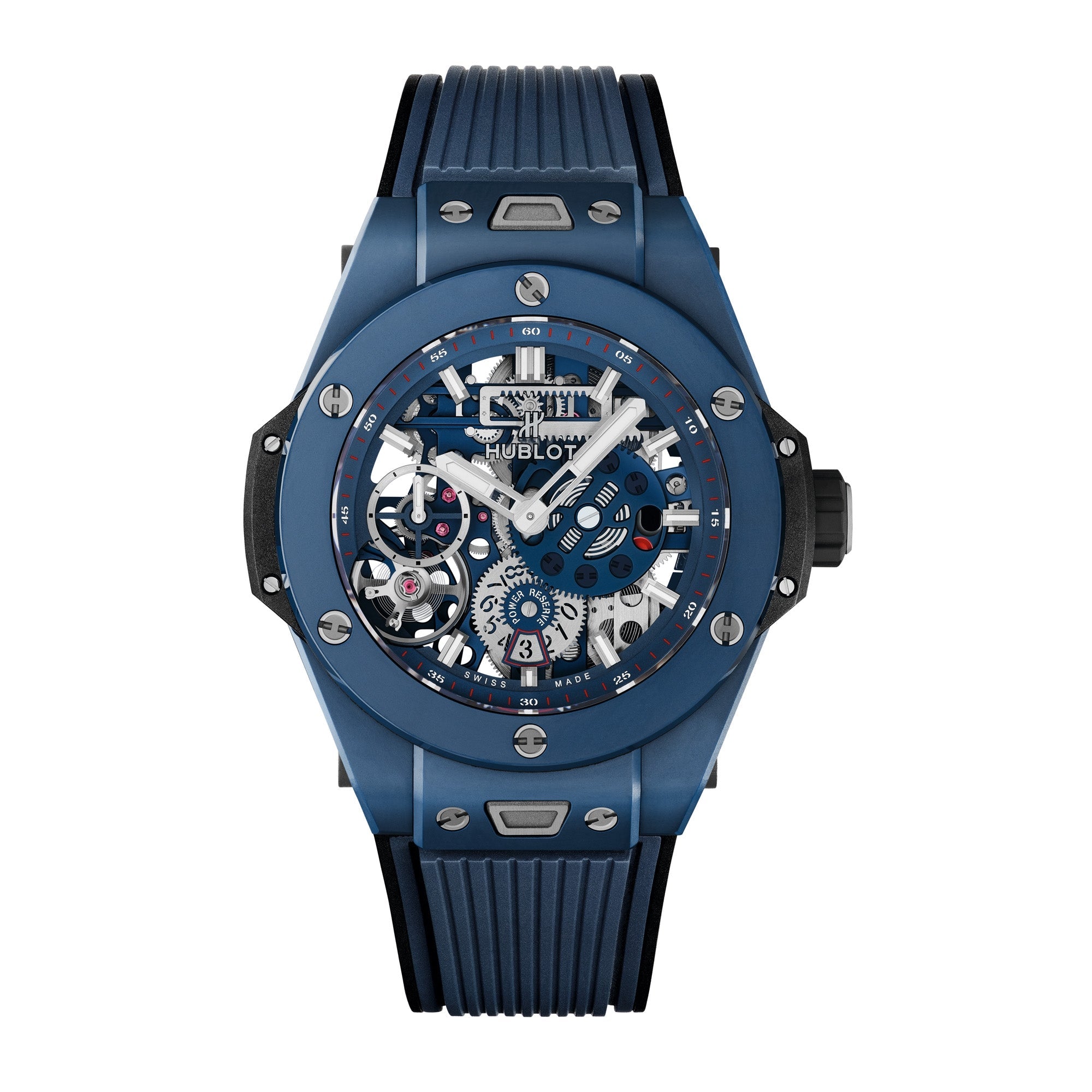 ビッグ・バン メカ-10 ブルーセラミック 45mm