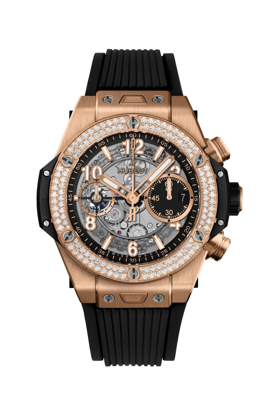 ビッグ・バン ウニコ キングゴールド ダイヤモンド 42mm (2021年モデル)