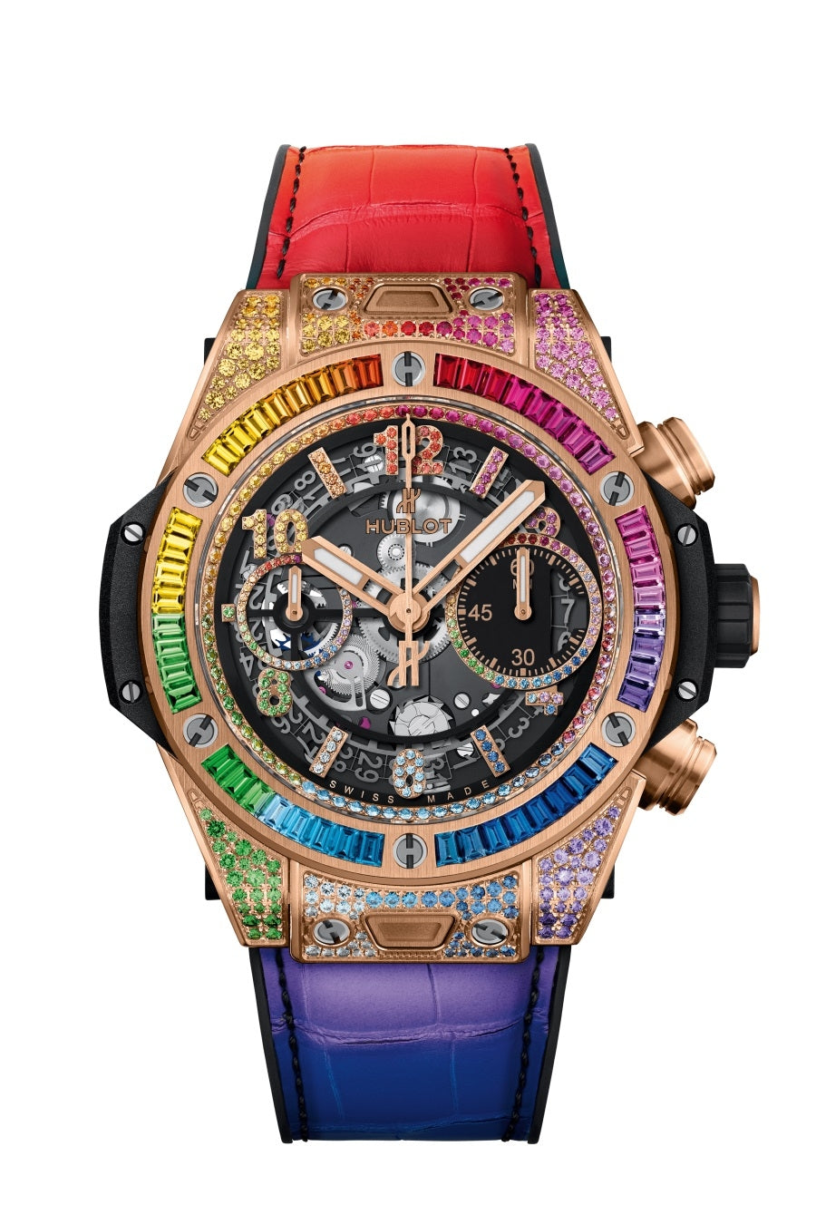 ビッグ・バン ウニコ キングゴールド レインボー 42mm (2021年モデル)