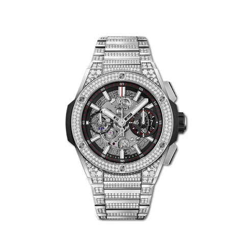 ビッグ・バン インテグレーテッド チタニウム パヴェ 42mm