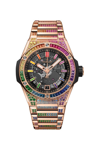 Big Bang Integrated Time Only King Gold Rainbow 40mm (2023 Model)