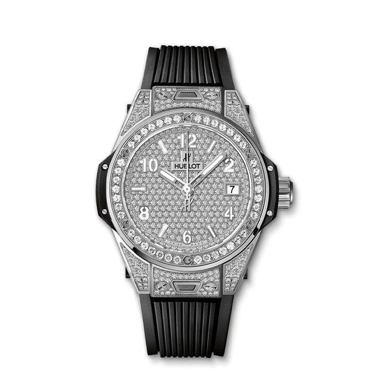 ビッグ・バン ワンクリック スチール フルパヴェ 39mm