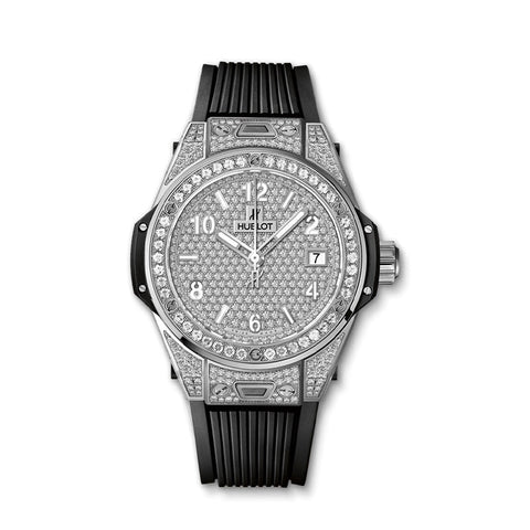 ビッグ・バン ワンクリック スチール フルパヴェ 39mm