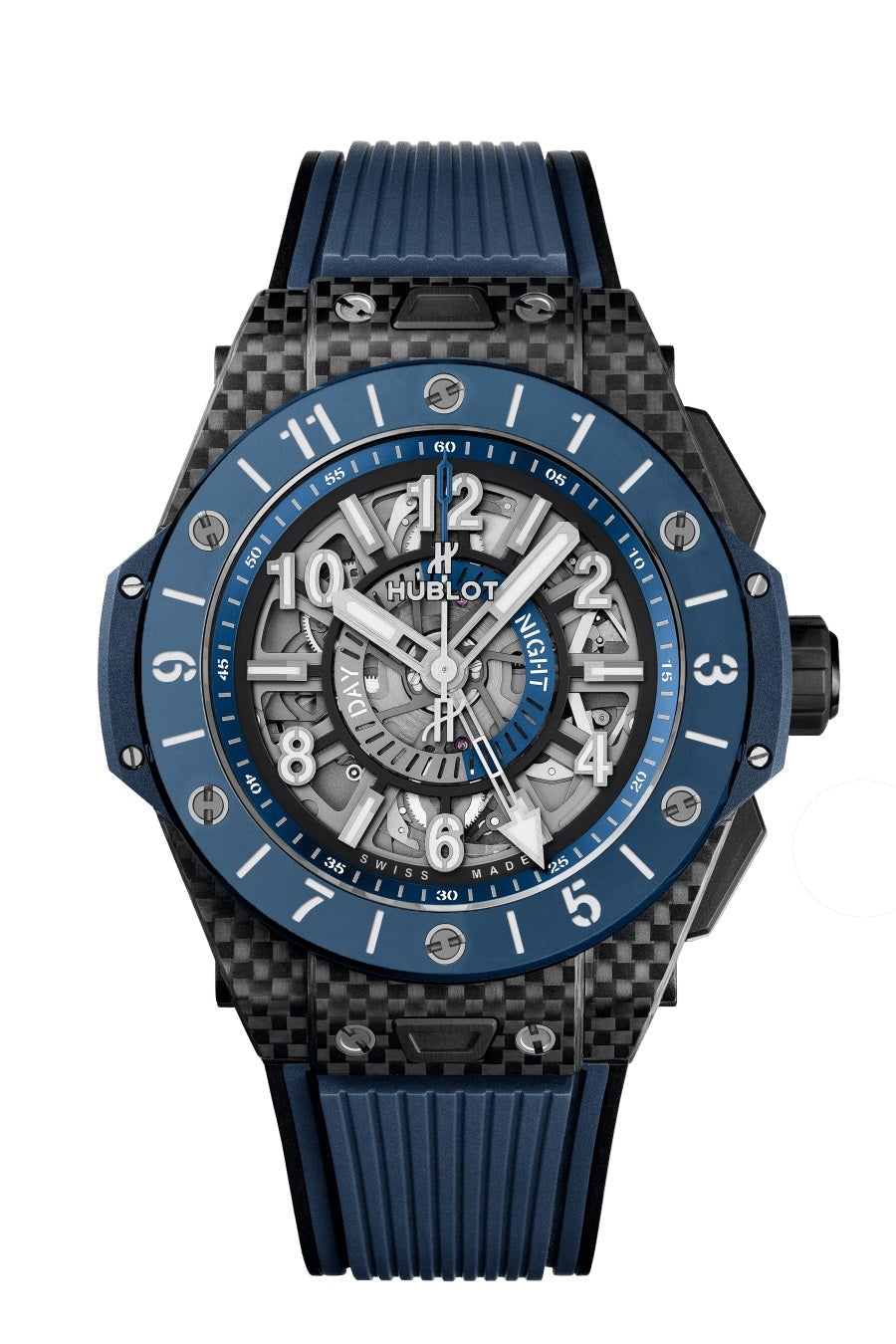 生産終了 / ビッグ・バン ウニコ GMT カーボン ブルーセラミック 45mm