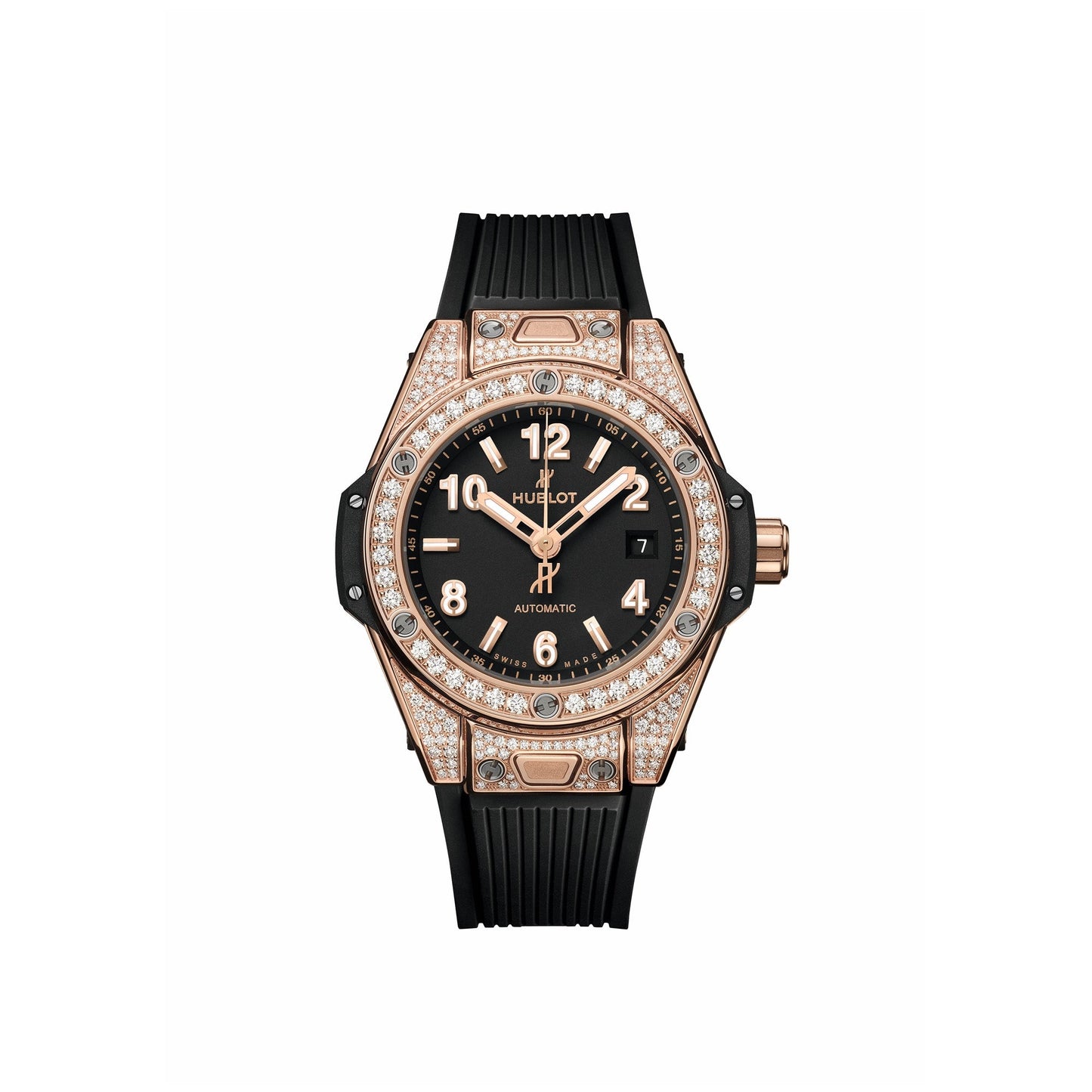 ビッグ・バン ワンクリック キングゴールド パヴェ 33mm