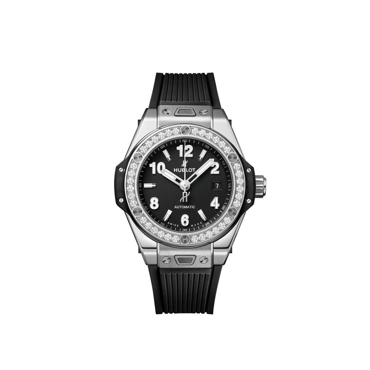 ビッグ・バン ワンクリック スチール ダイヤモンド 33mm