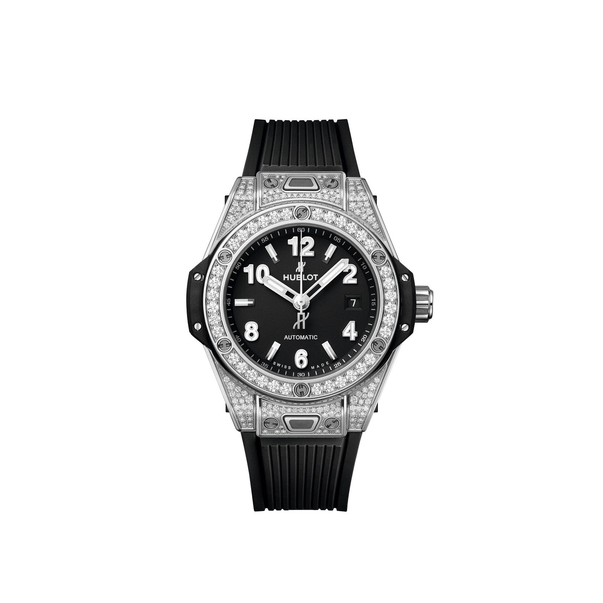 ビッグ・バン ワンクリック スチール パヴェ 33mm