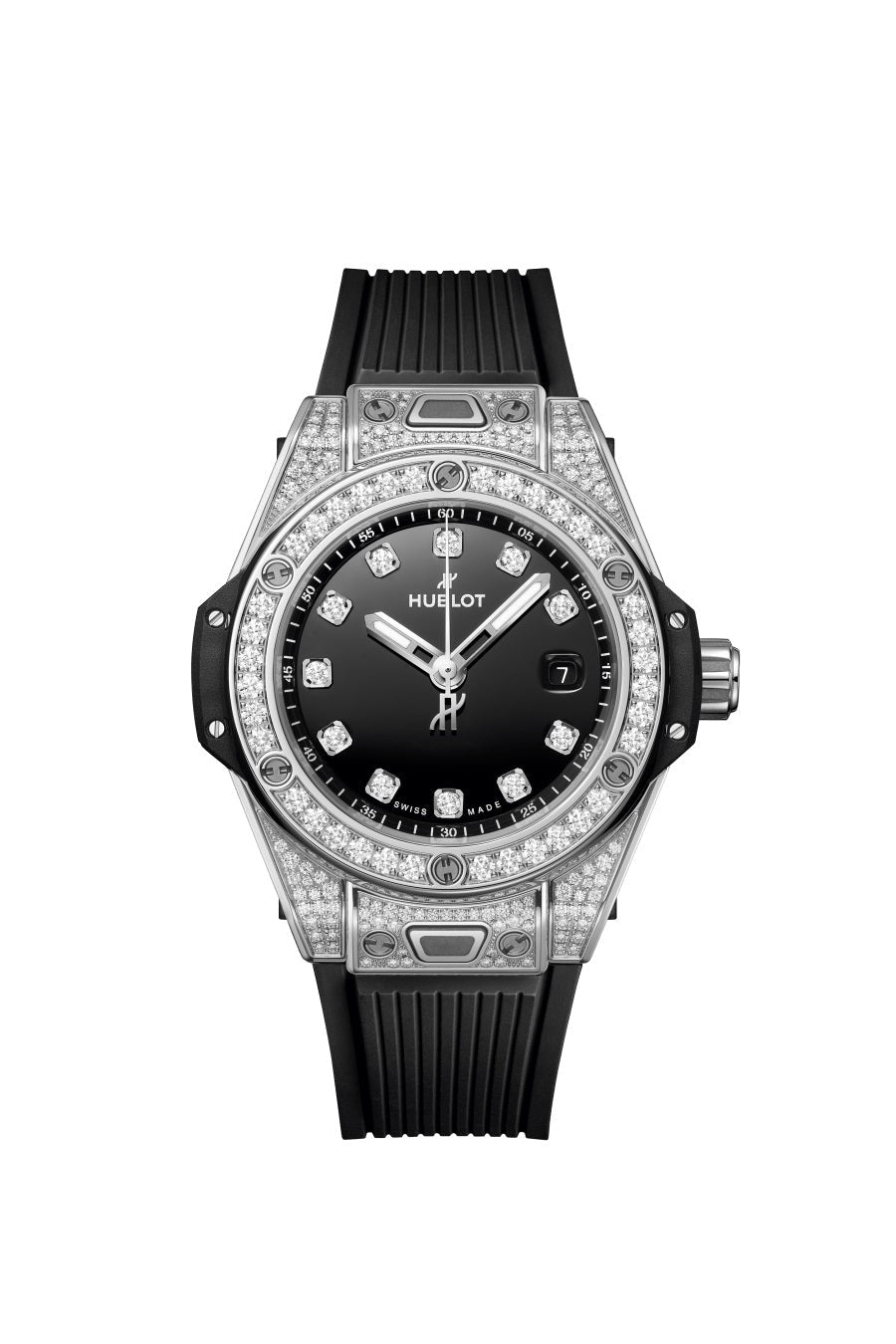 ビッグ・バン ワンクリック スチール パヴェ 33mm