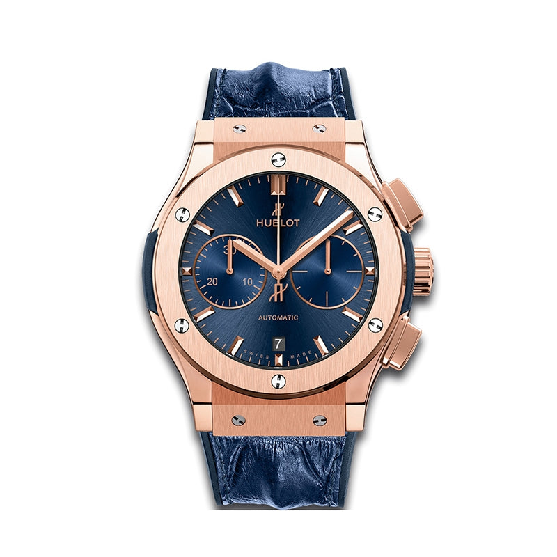 Classic Fusion Chronograph King Gold Blue 45mm