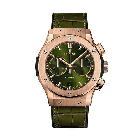 Classic Fusion Chronograph King Gold Green 45mm
