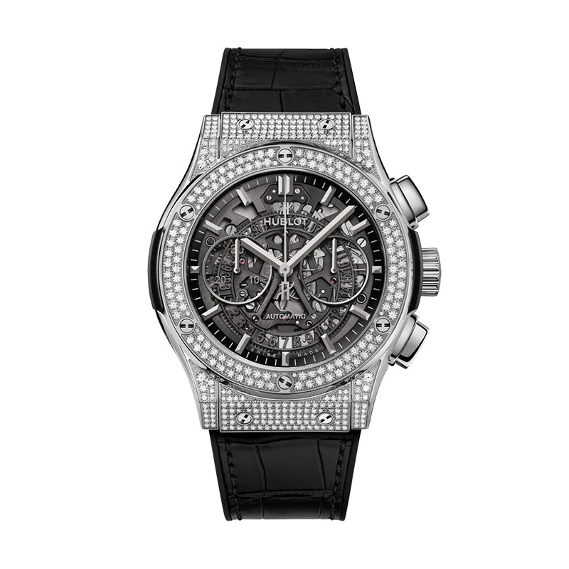 クラシック・フュージョン アエロ・フュージョン チタニウム パヴェ 45mm