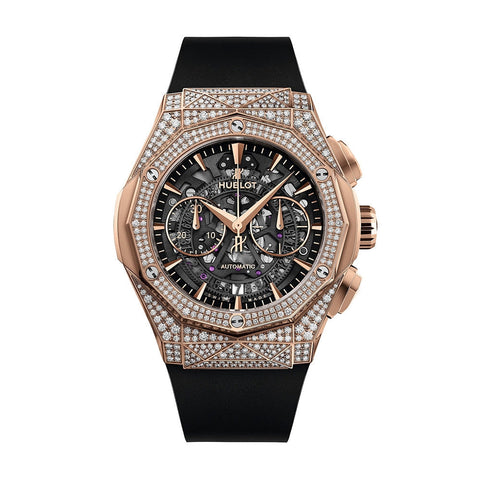 Aerofusion Chronograph Orlinski King Gold Pavé 45mm