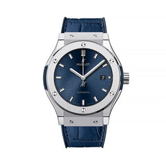 クラシック・フュージョン ブルー チタニウム 42mm