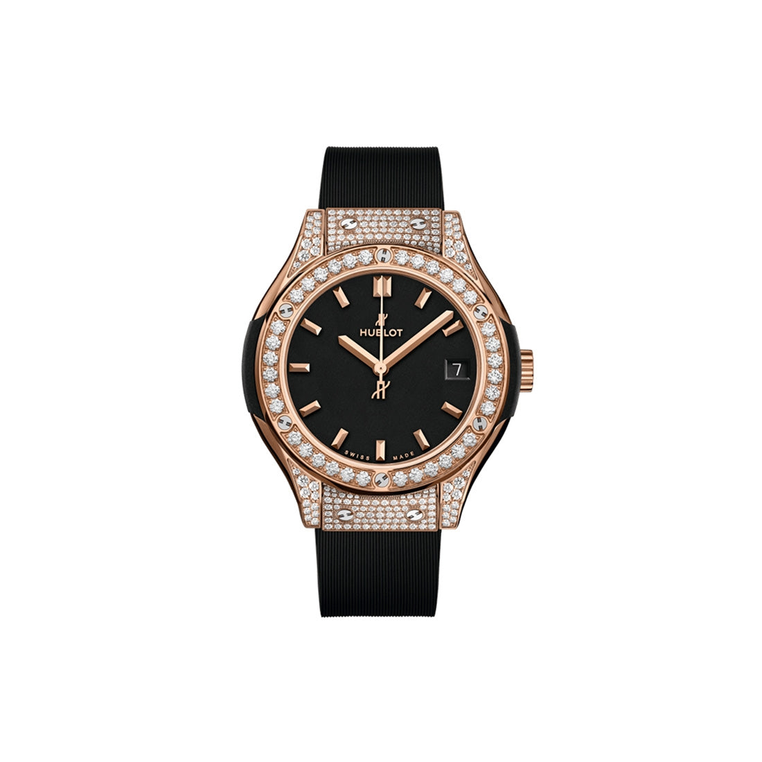 クラシック・フュージョン キングゴールド パヴェ 33mm