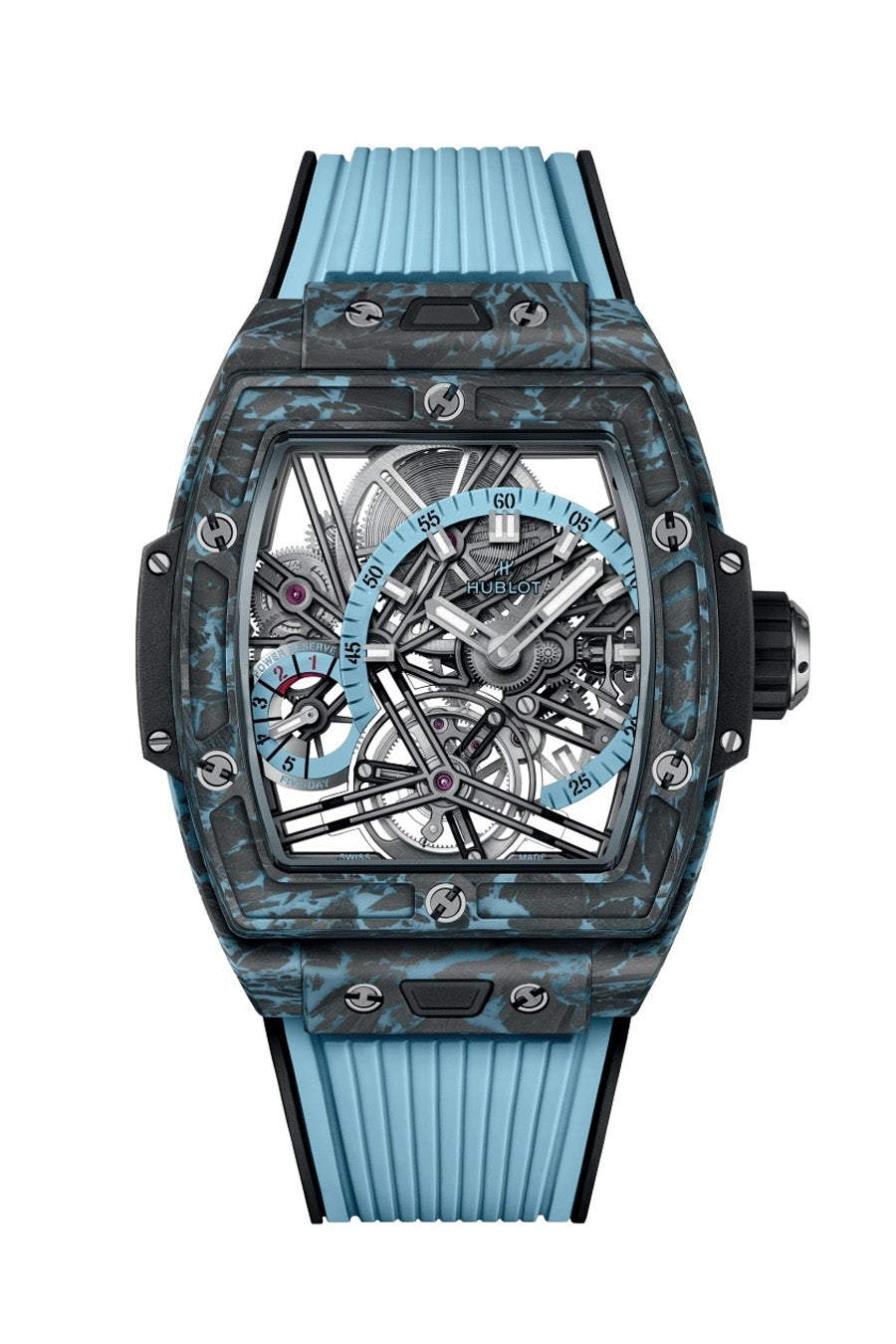 取り扱い終了 / スピリット オブ ビッグ・バン トゥールビヨン カーボン スカイブルー 42mm (世界限定50本 / 2023年モデル)