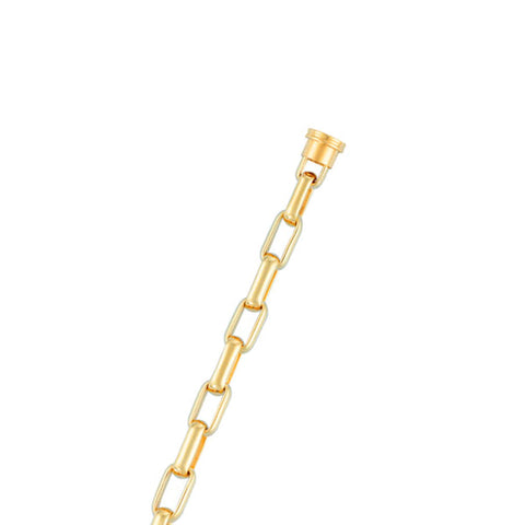 18kt yellow gold link bracelet