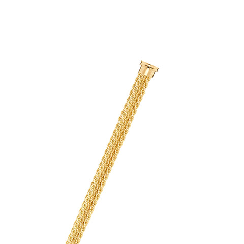 18kt yellow gold multi-chain bracelet