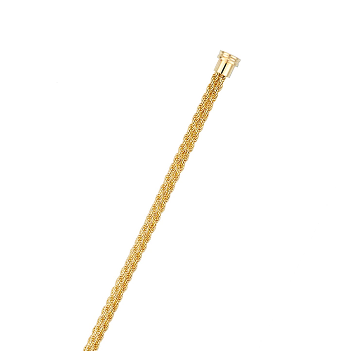 18Kイエローゴールド マルチチェーンブレスレット