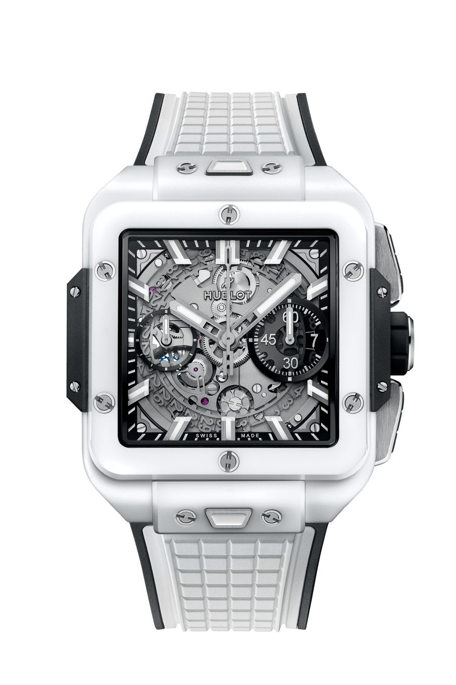 Square Van Unico White Ceramic 42mm (2023 model)