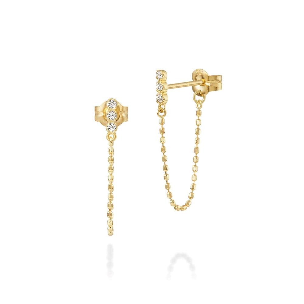 ダイヤモンド デュー ピアス