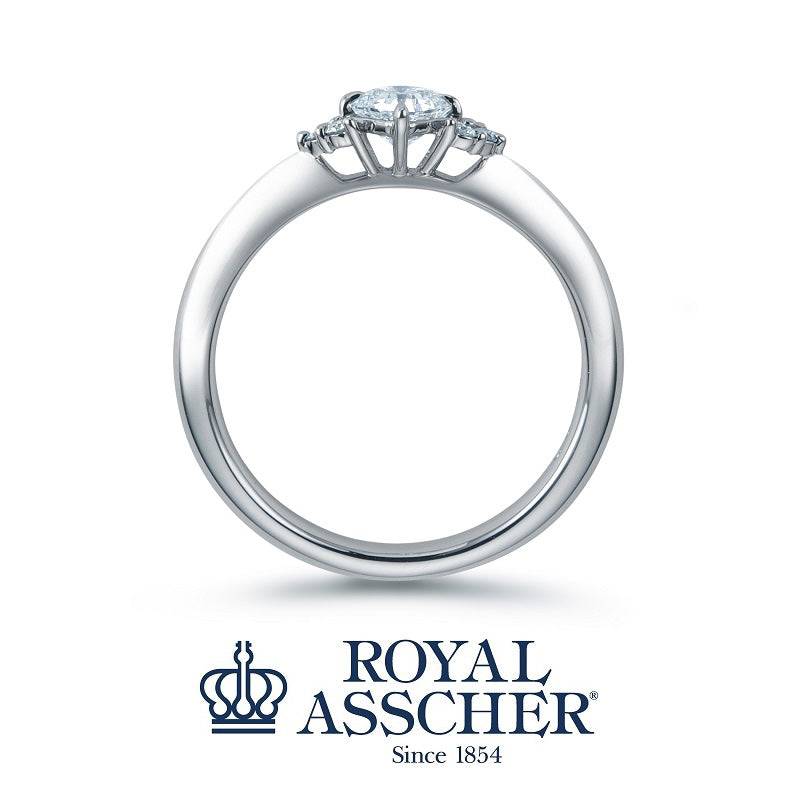 【婚約指輪】 ロイヤル・アッシャー・カット AC013