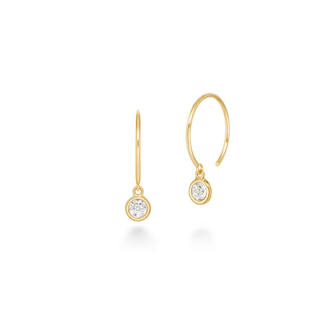 Nudie diamond earrings