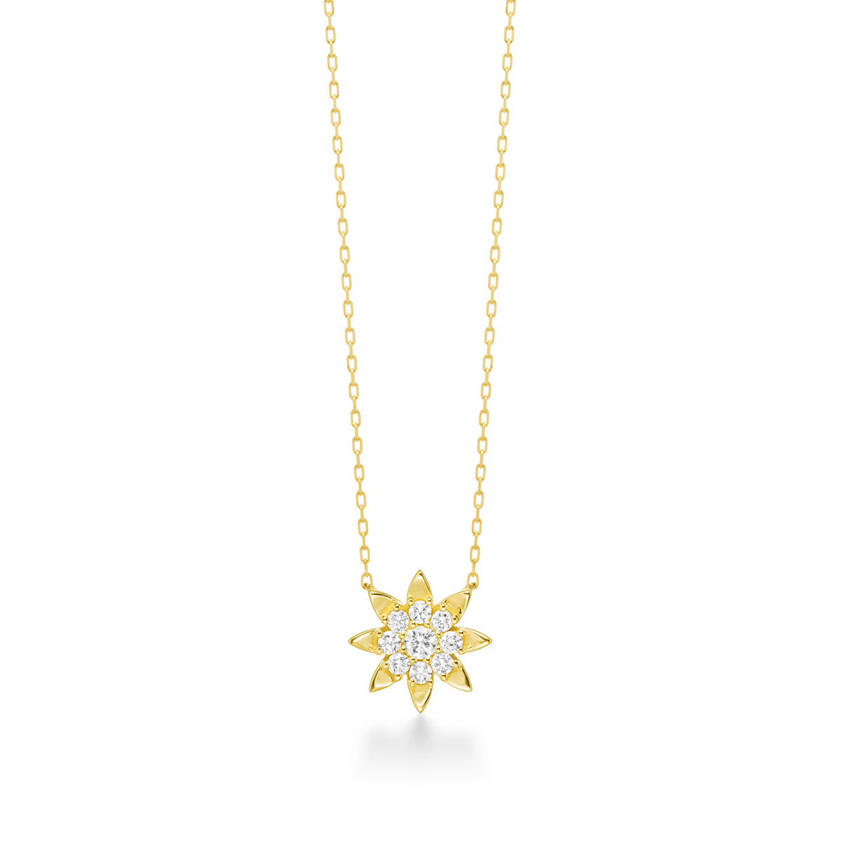 【New】プチソレイユ ダイヤモンド ネックレス