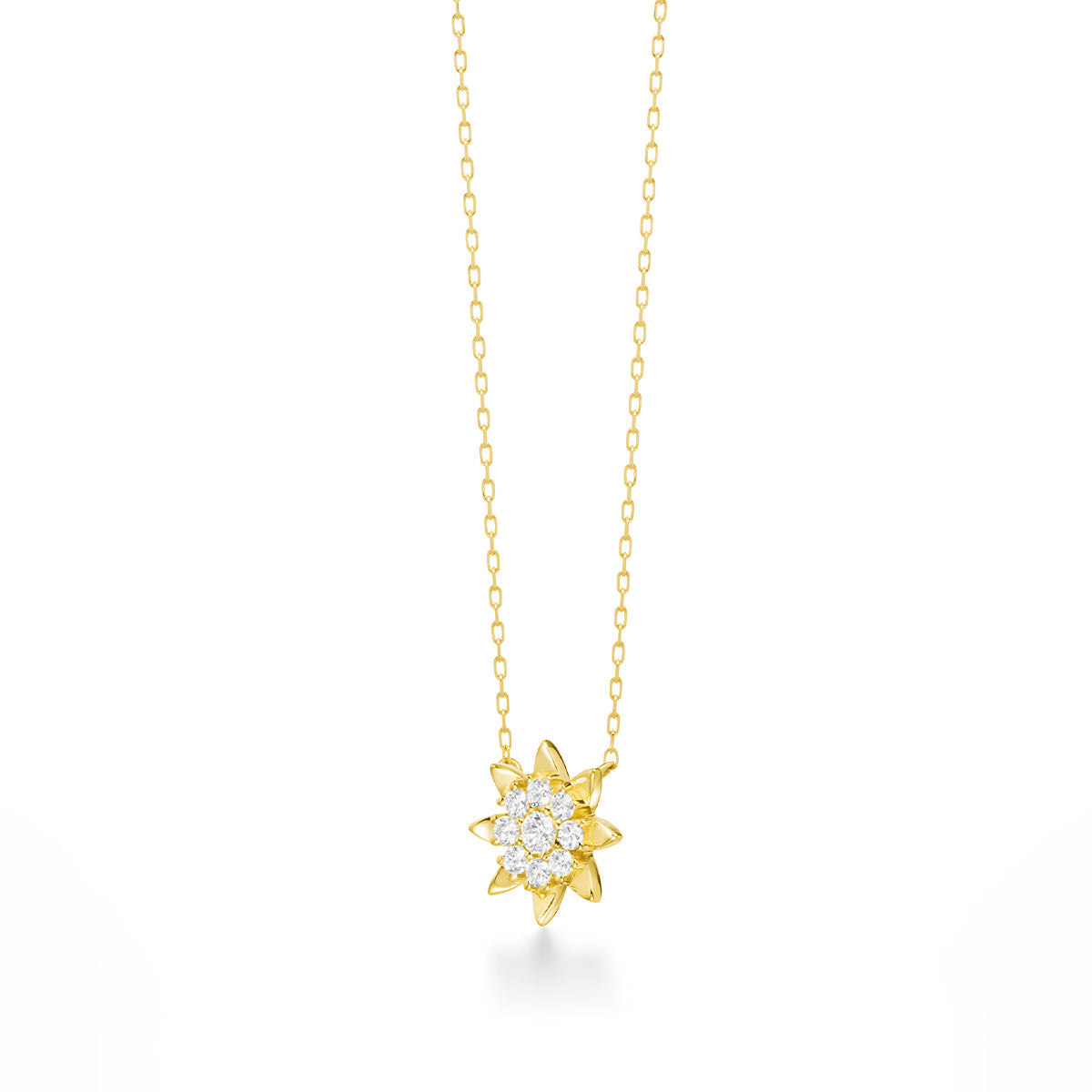 【New】プチソレイユ ダイヤモンド ネックレス