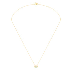 【New】プチソレイユ ダイヤモンド ネックレス