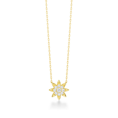[New] Petite Soleil Diamond Necklace